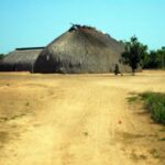 Die Aldeia (Dorf) Kuikuro Paraiso - Eingang zum Xingu-Nationalpark. Foto: Liliam Tataxina