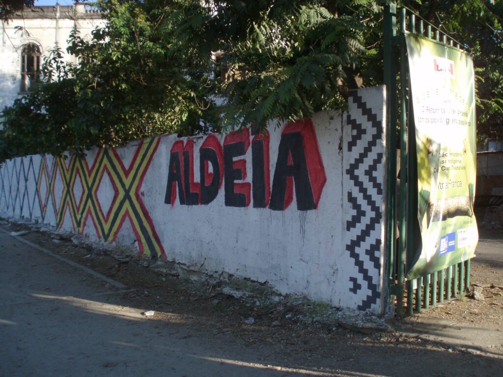 Eingang zur Aldeia Maracana